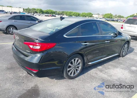 2016 Hyundai Sonata Limited from USA, damaged, VIN 5NPE34AF3GH403975